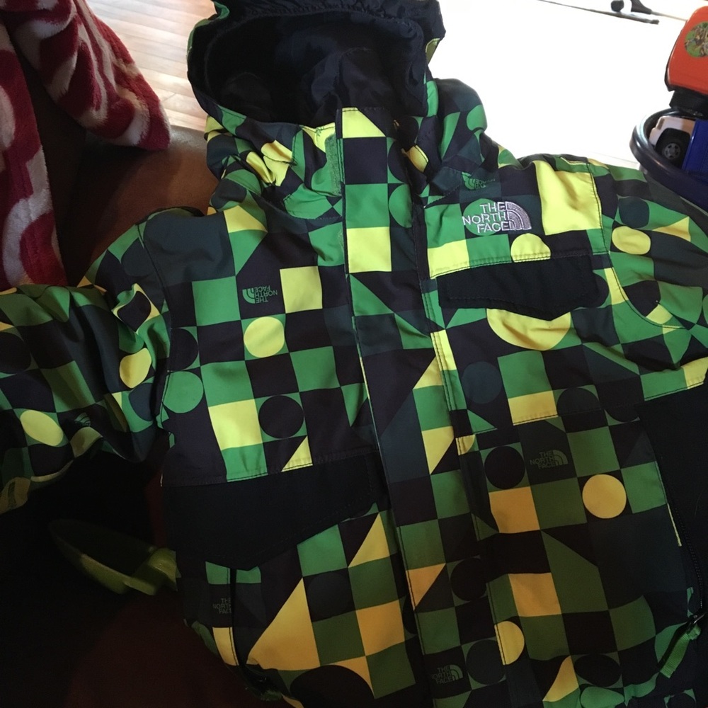 Boys north face winter coat